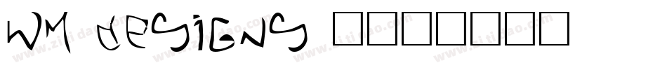 WM Designs 2字体转换